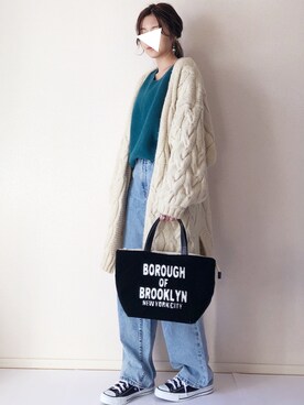 まるちわさん(レディース・160cm)の冬コーディネート