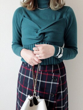 まるちわさん(レディース・160cm)の冬コーディネート
