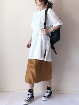 まるちわさん（レディース・160cm）の春コーディネート