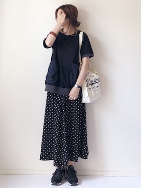 まるちわさん（レディース・160cm）の春コーディネート