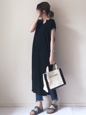 まるちわさん（レディース・160cm）の夏コーディネート