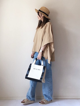 まるちわさん（レディース・160cm）の夏コーディネート