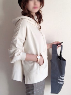 「LAULHERE（ロレール）のVERITABLE/ベリタブル（ハンチング/ベレー帽）」を使った、まるちわさん（レディース・160cm）の秋コーディネート