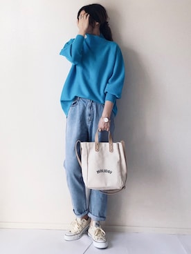 まるちわさん（レディース・160cm）の秋コーディネート