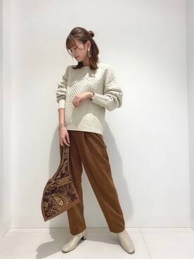 yamakanaさん（レディース・163cm）の秋コーディネート