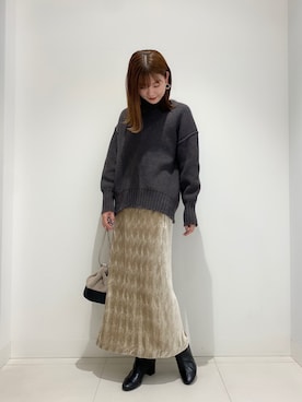 yamakanaさん（レディース・163cm）の冬コーディネート