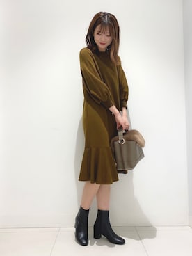 yamakanaさん（レディース・163cm）の冬コーディネート