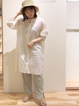 つしま☺︎さん（レディース・153cm）の春コーディネート