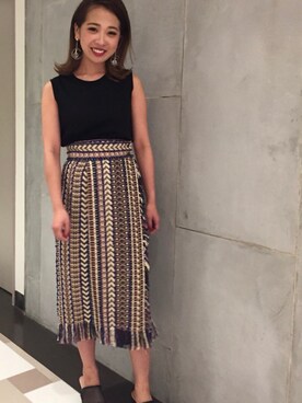 mikaさん（レディース・156cm）の夏コーディネート