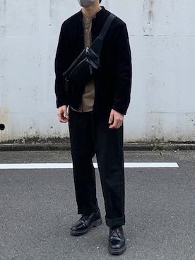 「Steven Alan（スティーブンアラン）のアイテム（カバーオール）」を使った、　tatsukiさん（メンズ・171cm）の冬コーディネート