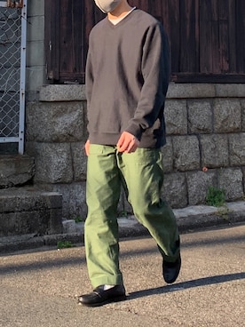 「Steven Alan（スティーブンアラン）のアイテム（スウェット）」を使った、　tatsukiさん（メンズ・171cm）の春コーディネート