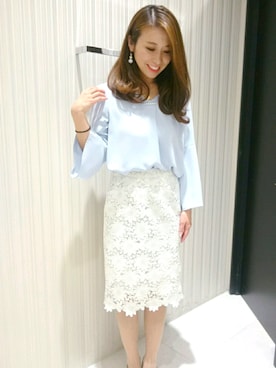 「OFUON le MK（オフオンルエムケー）のアイテム」を使った、Yamaさん（レディース・159cm）の春コーディネート