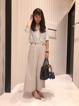 「OFUON le MK（オフオンルエムケー）のアイテム」を使った、Yamaさん（レディース・159cm）の冬コーディネート