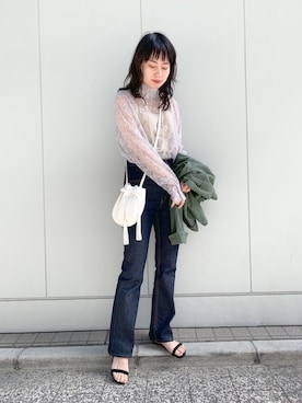 TOKUMURA_161cmさん（レディース・161cm）の春コーディネート