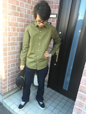 「飲み会」｜まこつさん（メンズ・164cm・20代）の春コーディネート