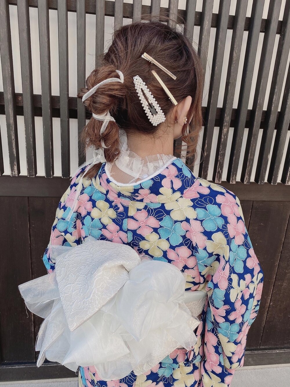 「秋コーデ、アンティーク着物、着物、京都」｜「アンティーク着物のアイテム（着物、その他）」を使った、Mikakoさん（レディース・160cm）の秋コーディネートの1枚目の写真