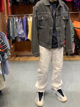 「RRL（ダブル アール エル）のアイテム（ジャケット/アウター）」を使った、Yokoさん（メンズ・165cm）の秋コーディネート