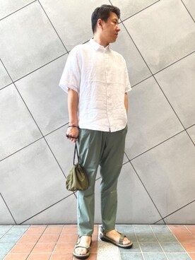 「ベーシック/トラッド」｜fukushima_yさん（メンズ・179cm）の夏コーディネート