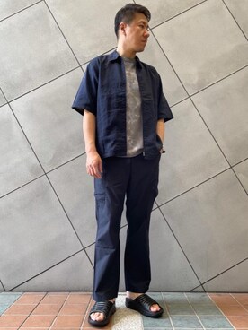 「ベーシック/トラッド」｜fukushima_yさん（メンズ・179cm）の夏コーディネート