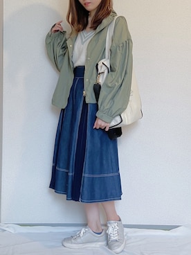 ほー☺︎さん(レディース・158cm)の春コーディネート