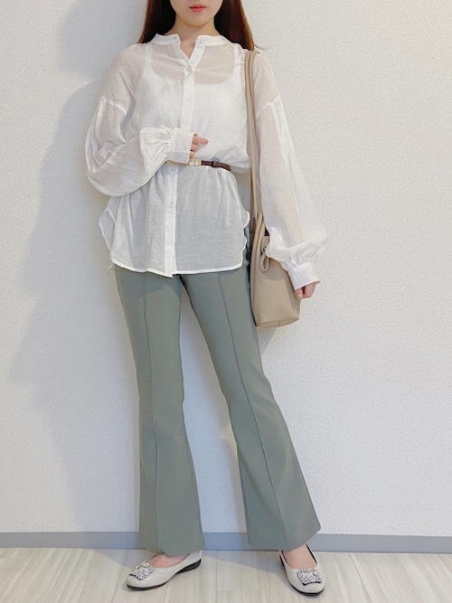 ほー Chillfarのシャツ ブラウスを使ったコーディネート Wear