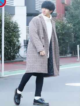 ゆーすけさん（メンズ・165cm）の冬コーディネート