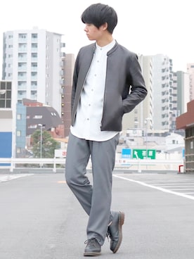 ゆーすけさん(メンズ・165cm)の春コーディネート