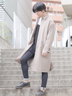 ゆーすけさん（メンズ・165cm）の春コーディネート