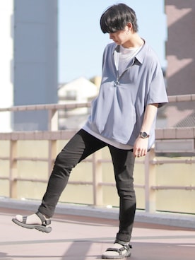 ゆーすけさん（メンズ・165cm）の春コーディネート