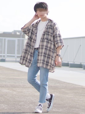 ゆーすけさん(メンズ・165cm)の春コーディネート