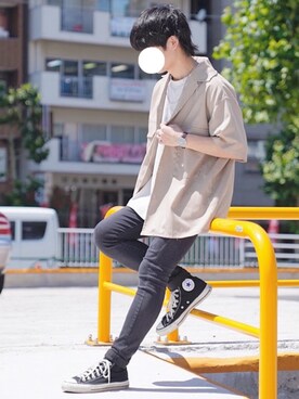ゆーすけさん(メンズ・165cm)の夏コーディネート
