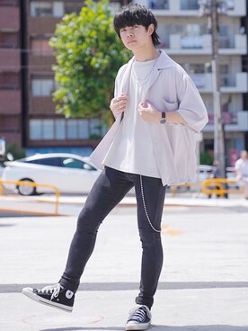 ゆーすけさん(メンズ・165cm)の夏コーディネート