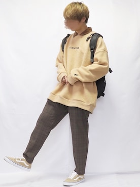 「Add+（アッド）のアイテム」を使った、ゆーすけさん（メンズ・165cm）の秋コーディネート