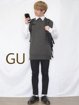 ゆーすけさん（メンズ・165cm）の冬コーディネート