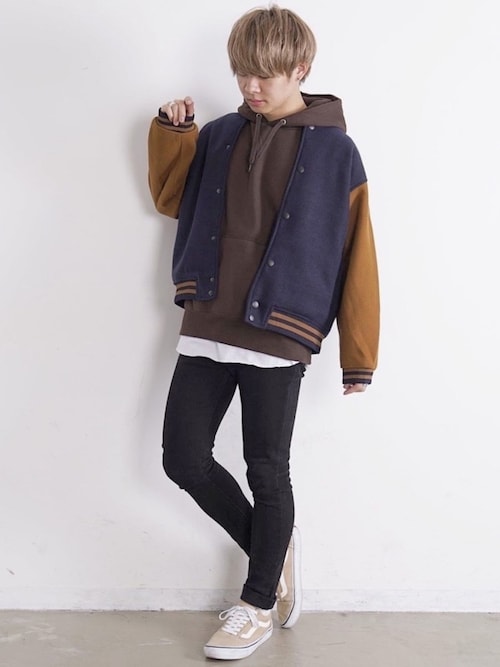 ゆーすけ Mgvのスタジャンを使ったコーディネート Wear