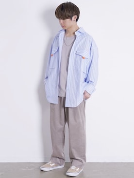 ゆーすけさん（メンズ・165cm）の春コーディネート