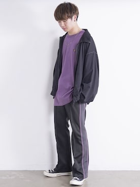 「Herden（ハーデン）のアイテム（その他アウター）」を使った、ゆーすけさん（メンズ・165cm）の春コーディネート