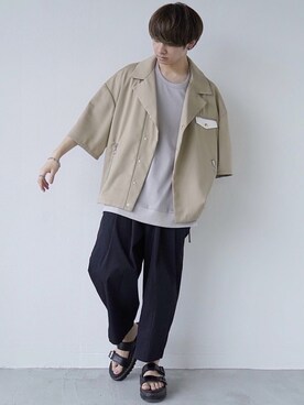 ゆーすけさん（メンズ・165cm）の夏コーディネート