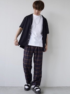 ゆーすけさん（メンズ・165cm）の夏コーディネート