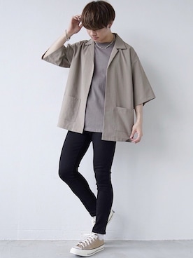 ゆーすけさん（メンズ・165cm）の夏コーディネート