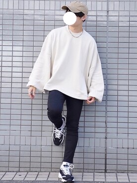 「FEKETE（フェケテ）のアイテム（帽子）」を使った、ゆーすけさん（メンズ・165cm）の秋コーディネート