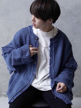 カーディガンベスト のメンズ人気ファッションコーディネート Wear