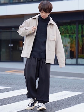 ゆーすけさん（メンズ・165cm）の冬コーディネート