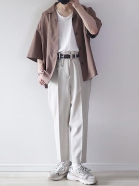 ゆーすけさん（メンズ・165cm）の春コーディネート