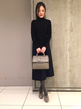 「interstaple」｜r_tomita さん（レディース・170cm）の冬コーディネート