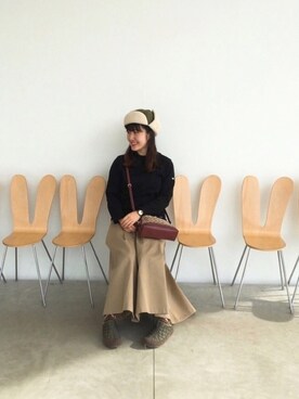 niさん（レディース・157cm）の冬コーディネート