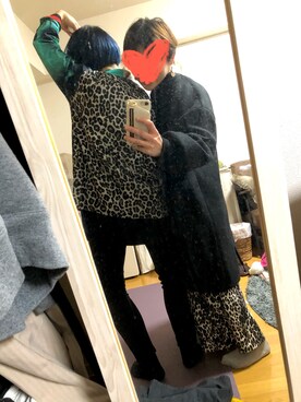 「MEDE19F（メデジュウキュウ）のアイテム（スカート）」を使った、Aさん（レディース・157cm）の冬コーディネート