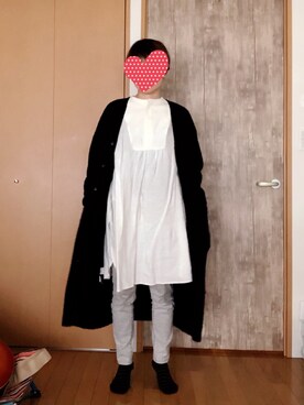 「MEDE19F（メデジュウキュウ）のアイテム（カーディガン/ボレロ）」を使った、Aさん（レディース・157cm）の春コーディネート