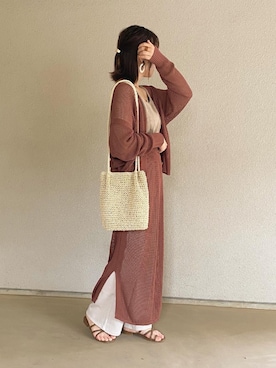 𝙴 𝚛 𝚒 𝚔 𝚊 さん（レディース・151cm）の春コーディネート