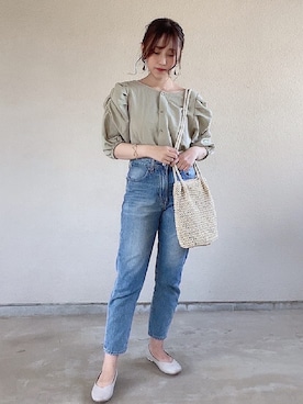 𝙴 𝚛 𝚒 𝚔 𝚊 さん（レディース・151cm）の春コーディネート